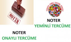 Noter Yeminli Tercüme